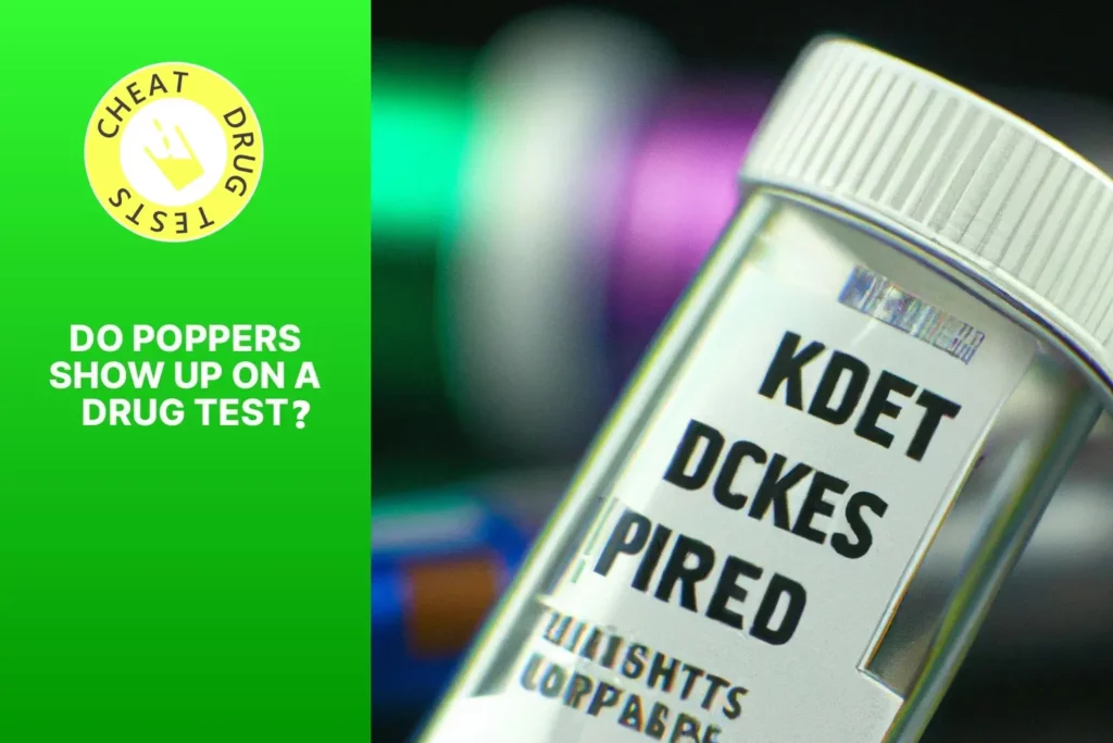 Do poppers show up on drug tests?