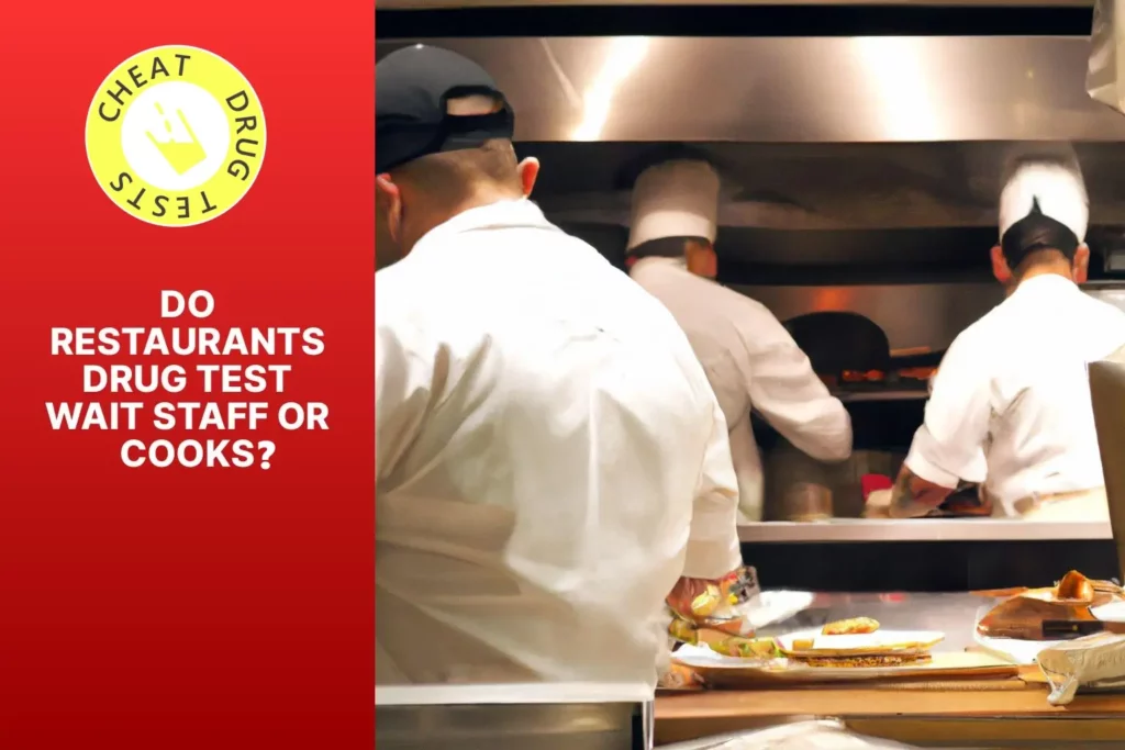 Do restaurants drug test wait staff and cooks?