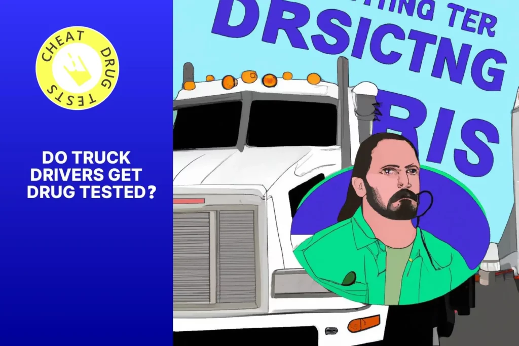 The truck driver drug test explained. Do truck drivers get drug tested for their CDL?