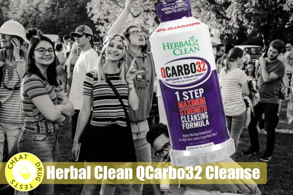 Herbal Clean QCarbo32 Maximum Strength Cleanse Detox Drink