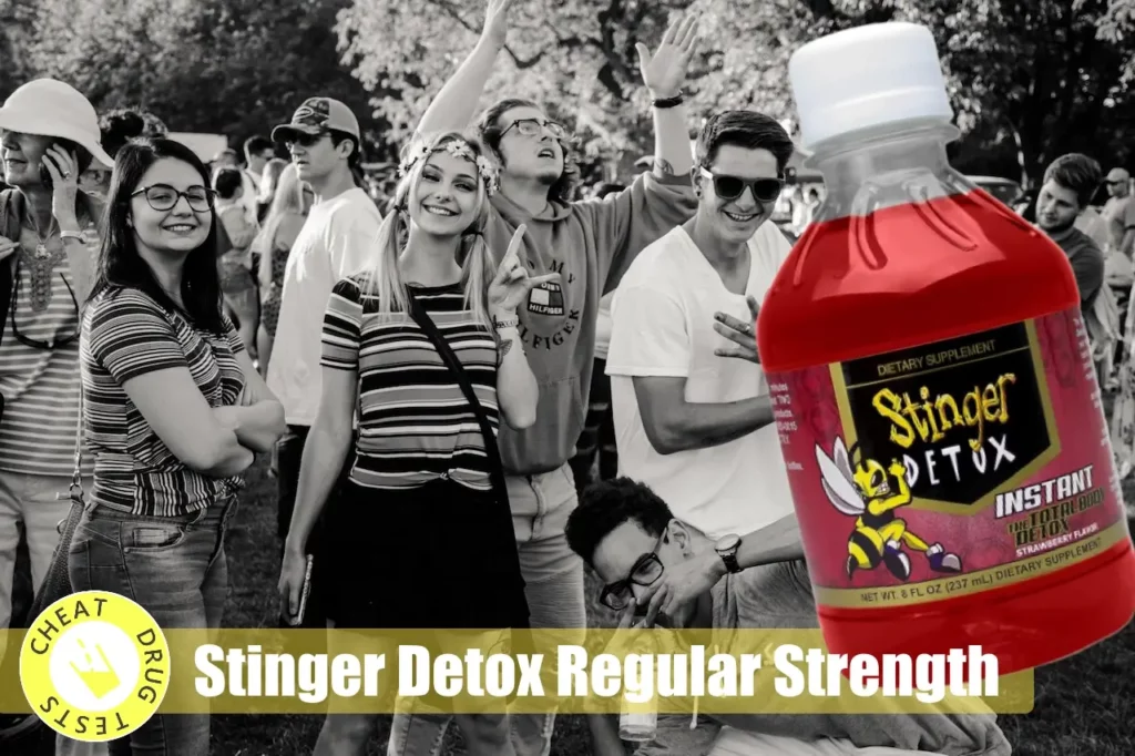 Stinger Detox Regular Strength Strawberry Flavor Drink