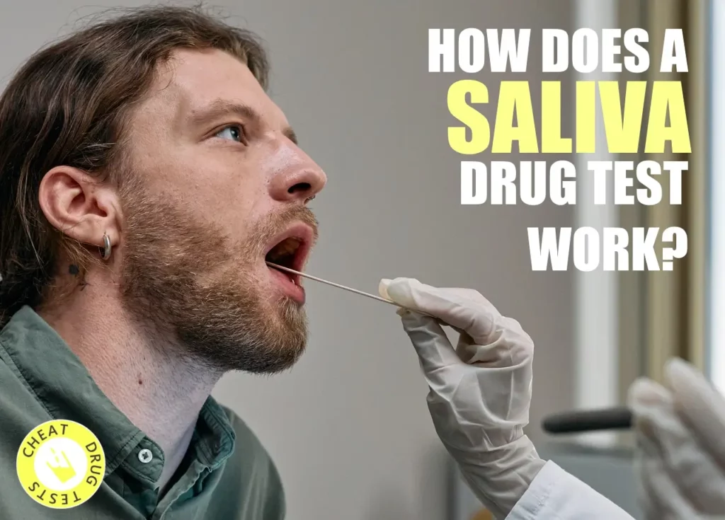 How does a saliva drug test work?